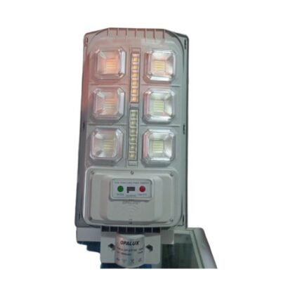 Luminaria de alumbrado público solar de 100w opalux