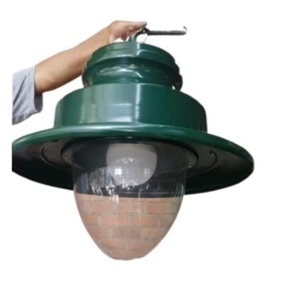 Luminaria tipo Ovni con foco Led de 40w